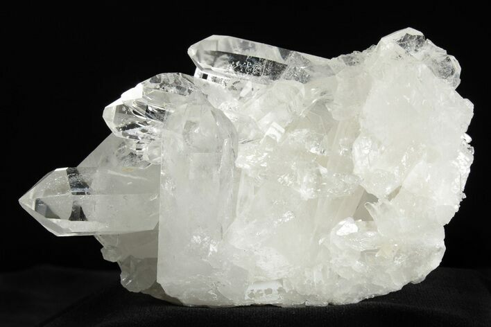 Clear Quartz Crystal Cluster - Brazil #250402